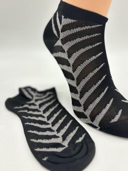 Fashion Sneaker Socken Glitzer