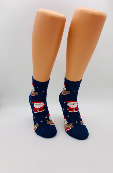 Socken Weihnachten Glitzer