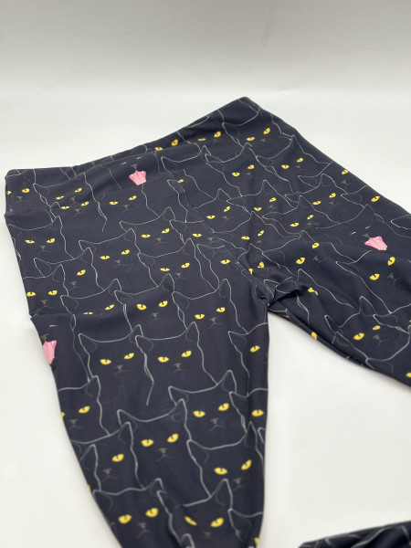 Leggings Black Cats Art.78604