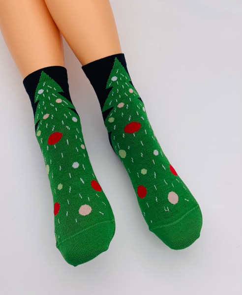 Weihnachten Socken Tannenbaum