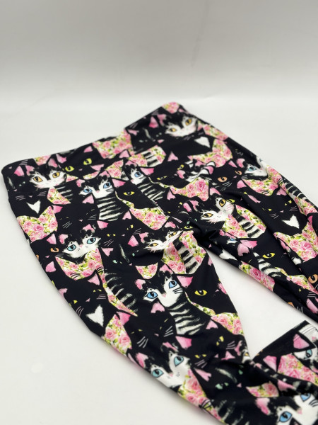 Leggings mit Katzen Art.78604